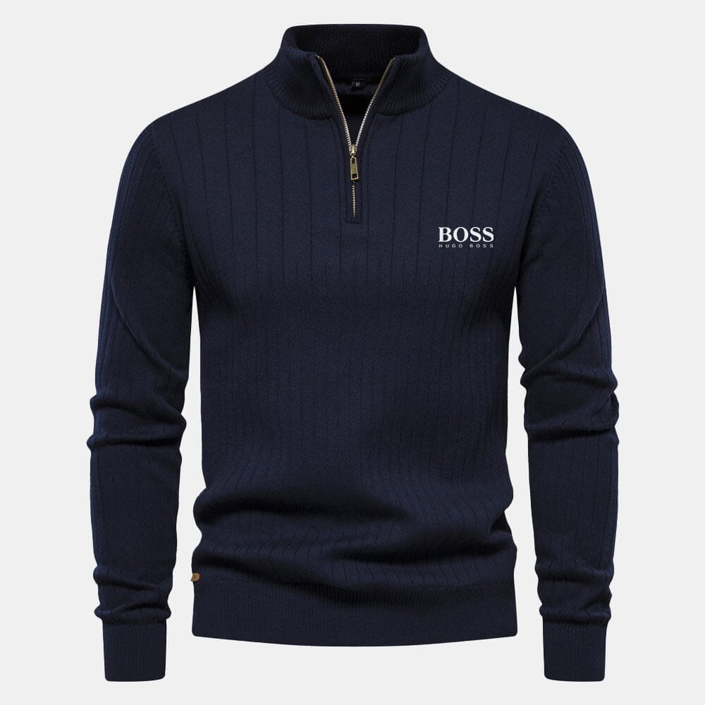 Hugo Boss Zip Classic Strickpullover
