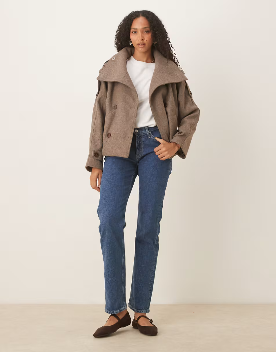 ARIA | Cropped Trench Coat
