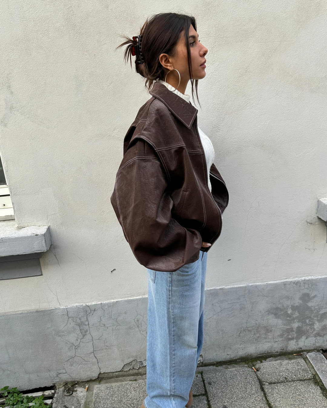 ARIA | Oversized Contrast Jacket