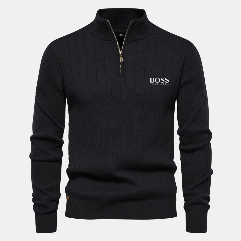 Hugo Boss Zip Classic Strickpullover
