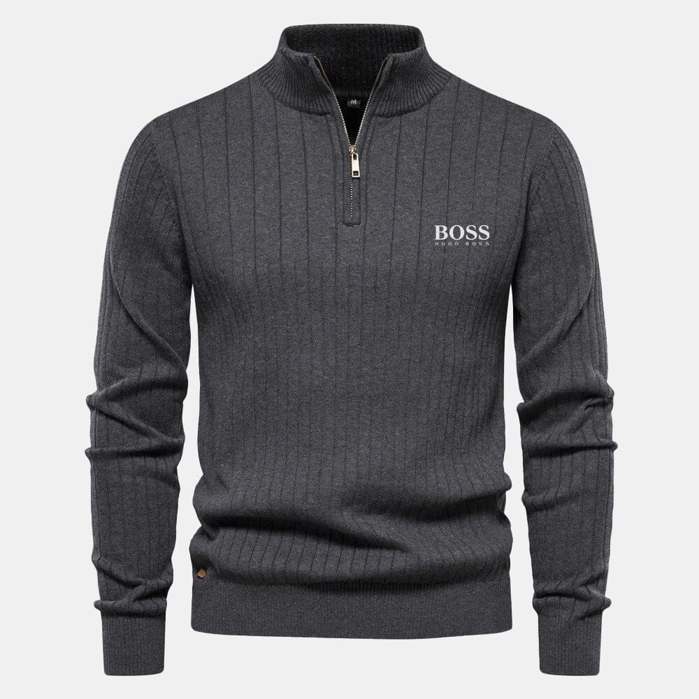 Hugo Boss Zip Classic Strickpullover